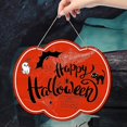 thumbnail image 3 of Colgante De Halloween Calabaza Momia Truco O Trato Bruja Casa Encantada Decoración De Fiesta Feliz Halloween Colgante De Madera De Halloween para Porche, 3 of 5