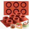 thumbnail image 1 of Molde de silicona de grado alimenticio: molde for hornear antiadherente multiusos for pudines, pasteles, jabones, velas y pan, 1 of 10