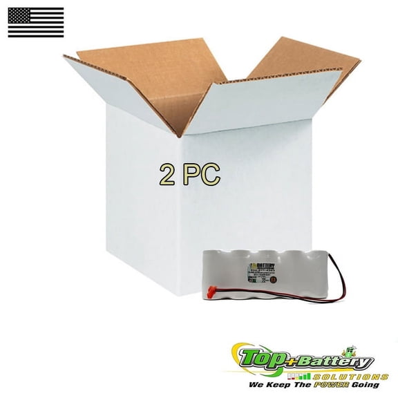 Replacement Battery For Sure-Lites, Cooper Lighting 11549441 6v 5Ah Qty.2