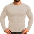 thumbnail image 1 of DI & DU Playera De Licra Deportiva Elastica Confort Manga Larga Gym, 1 of 5