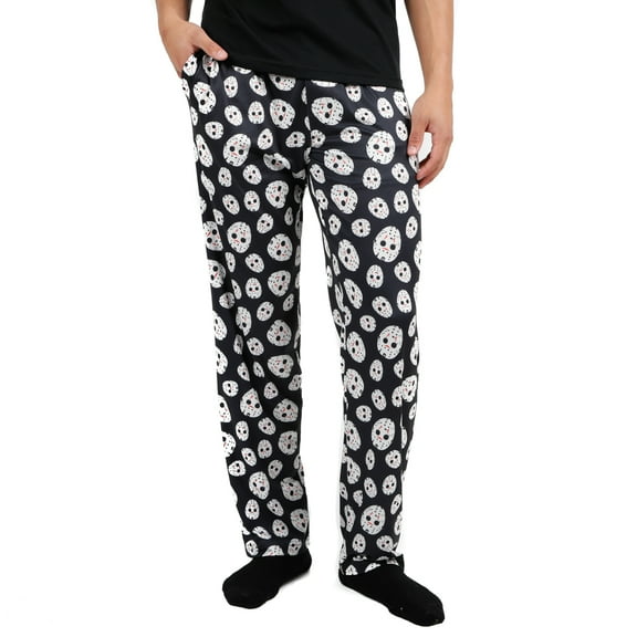 FRIDAY THE 13TH Jason Mask AOP Sleep Pajama Pants-M