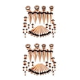 thumbnail image 2 of Transemion 36 Pieces Ear Gauges Stretching Kit Expanders 14G-00G Plugs Rose Gold 36 Pcs 2Set, 2 of 6