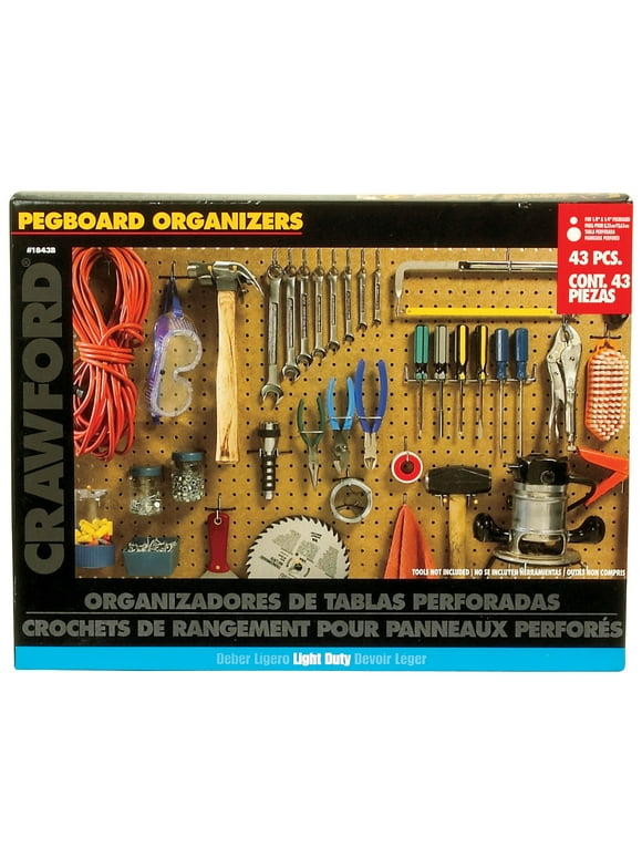 The Lehigh Group Crawford 43pc Pegboard Kit