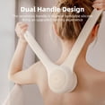 thumbnail image 4 of Electric Body Brush Back Scrubber for Shower, Waterproof Long Dual Handle Power Body Scrubber with 3 Heads, Rechargeable Bath Brush & 2 Speeds, for Cleansing, Exfoliating and Massaging Skin, 4 of 10
