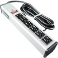 thumbnail image 2 of C2G 15ft Wiremold 6-Outlet Plug-In Center Unit 120v/15a Lighted Switch 6-Outlet Power Strip 120 V - Bande d'Alimentation - AC - Connecteurs de Sortie: Cordon de 6 - 15 Pieds - Blanc, 2 of 10