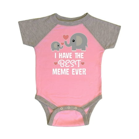 Best Meme Ever Grandchild Gift Infant Creeper