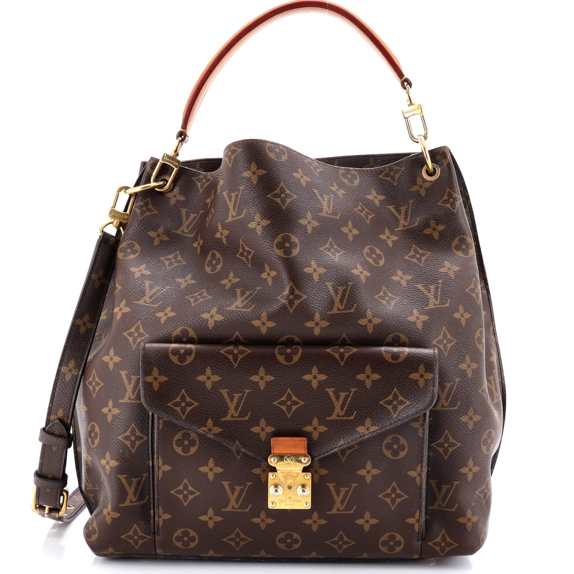 Pre-Owned Louis Vuitton Metis Hobo Monogram Canvas By Rebag