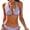 Color 3, variant on SKQIT Bikinis Swimsuit Set for Women Gradient Color Swimwear Triangle Bathing Suit Tie String Thong
