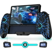 Switch Controller, EUROA One-Piece Joypad Controller Replacement for Switch Pro Controller, Joy-cons for Nintendo Switch/OLED with Adjustable Turbo