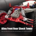 thumbnail image 3 of Torre de choque trasera delantera de aleación para Traxxas Slash 2WD 1/10 RC modelo de coche piezas mejoradas, 3 of 8