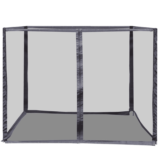 Outdoor Basic Replacement Mesh Netting Screen Walls for 10Ft Gazebo