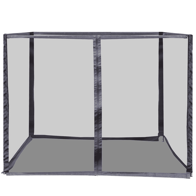 Outdoor Basic Replacement Mesh Netting Screen Walls for 10Ft Gazebo