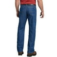 thumbnail image 3 of Dickies Men's Tough Max Relaxed Fit Straight Leg 5-Pocket Carpenter Denim Jeans Stonewashed Indigo Blue 34 x 30, 3 of 4