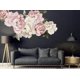 thumbnail image 5 of Calcomanía de pared de peonías florales, flores de ramo de peonía, pegatina de pared extraíble para pelar y pegar, 5 of 5