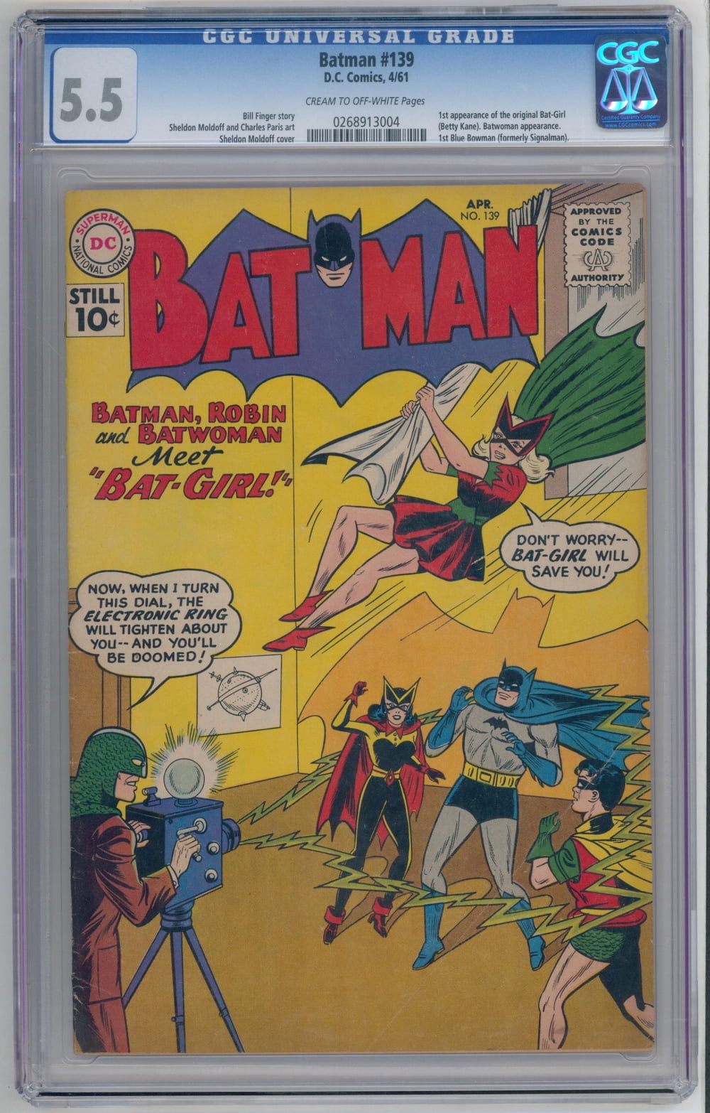 Cover of Batman #139