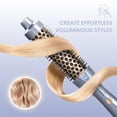 thumbnail image 2 of Cepillo iónico Cortex Beauty de 1.5" con control de temperatura: 4 ajustes de calor, antifrizz, doble voltaje, cable giratorio de 360°, peinado profesional (azul empolvado), 2 of 5