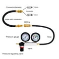 thumbnail image 3 of KTENME Dual Pressure Gauge Cylinder Leak Down Tester Kit Automotive Specialty Tools, 6 Piece, 3 of 8