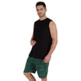 thumbnail image 3 of Inkmeso Printed Elastic Waist Shorts For Men Loungewear W/ Pockets Cotton Resort Shorts, 3 of 8