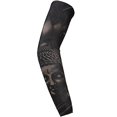 thumbnail image 3 of Resbalón falso temporal en la manga del brazo del tatuaje Ciclismo Baloncesto Sun Block Sleevelet para hombres y mujeres Conjunto oscuro unisex Feliz Sencillez, 3 of 5
