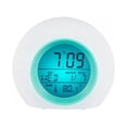 thumbnail image 2 of CNKOO Wake Up Table Lamp Alarm Clock  Night Light Lamp  Dimmable Warm Light & Colorful Sleep Sound Machine   Bedroom  Camping, 2 of 9