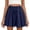 Navy, variant on Only Moment Tennis Skirts for Women with Shorts Woven Twill Fabric Casual Boho Ruffle Tiered Skorts High Waist Mini Skirts Golf Tennis Crochet Shorts Skorts for Wowomen with Pockets Green,S