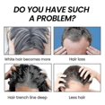 thumbnail image 2 of Ouhoe Bamboo Charcoal Shampoo Soap Deep Cleansing Scalp Strengthening Hair, 2 of 5