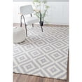 thumbnail image 2 of Nuloom Tapis de Daryl Touffeté à la Main 4' x 6' en Gris, 2 of 2