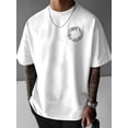 thumbnail image 2 of Basic men's crew neck T-shirt breathable sweat-absorbing half-sleeved shirt casual simple men's short-sleeved t-shirt, 2 of 7