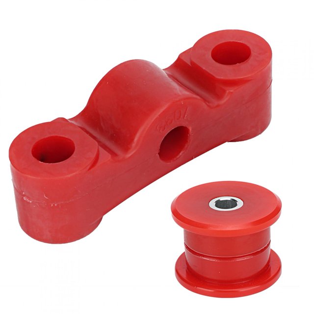 Douille de Stabilisateur de Transmission, Douille de Stabilisateur de Levier de Vitesses Haute Résistance Rouge 2PCS pour Voiture