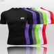 thumbnail image 2 of camiseta fitness hombres compresión correr apretado deporte camiseta entrenamiento jogging camisas gimnasio secado rápidopangjing, 2 of 4