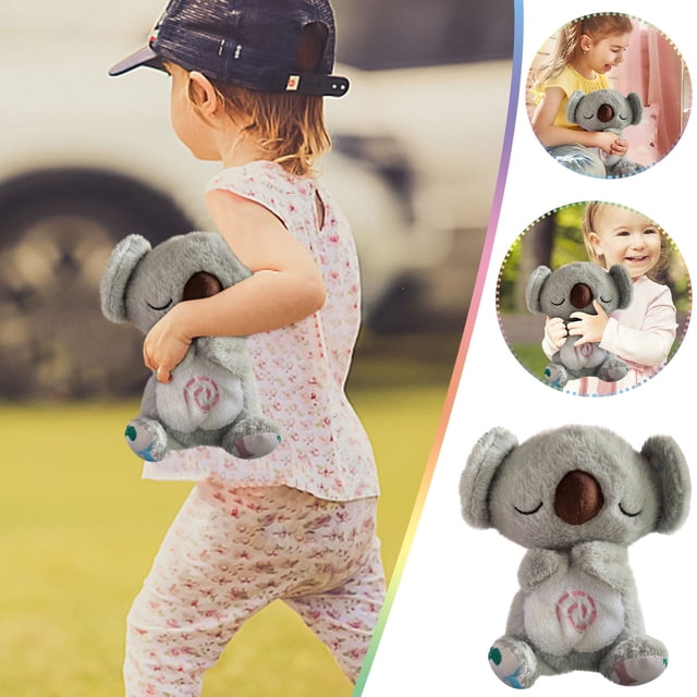 Koala relajante para aliviar la ansiedad de Arrily, muñeco de oso koala relajante, koala relajante, linda nutria relajante, oso de peluche para dormir para bebé, nutria relajante Serenity, muñeco de