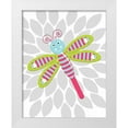 thumbnail image 1 of Robinson, Tamara 12x14 White Modern Wood Framed Museum Art Print Titled - Lovebug Flower III, 1 of 4