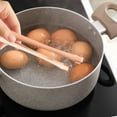 thumbnail image 4 of VINOIC Stainless Steel Egg Tool: Dual-Purpose Chalaza Remover and Eggshell Pick-Up Tongs - Efficient Kitchen Utensil for Cooking, Baking and Food Prep, 4 of 7