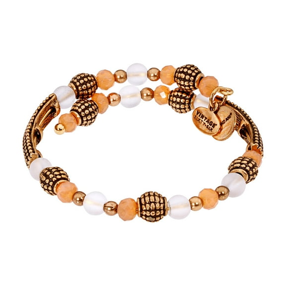 Alex And Ani Destiny Terra Rafaelian Gold Finish Wrap Bracelet V17W04RG
