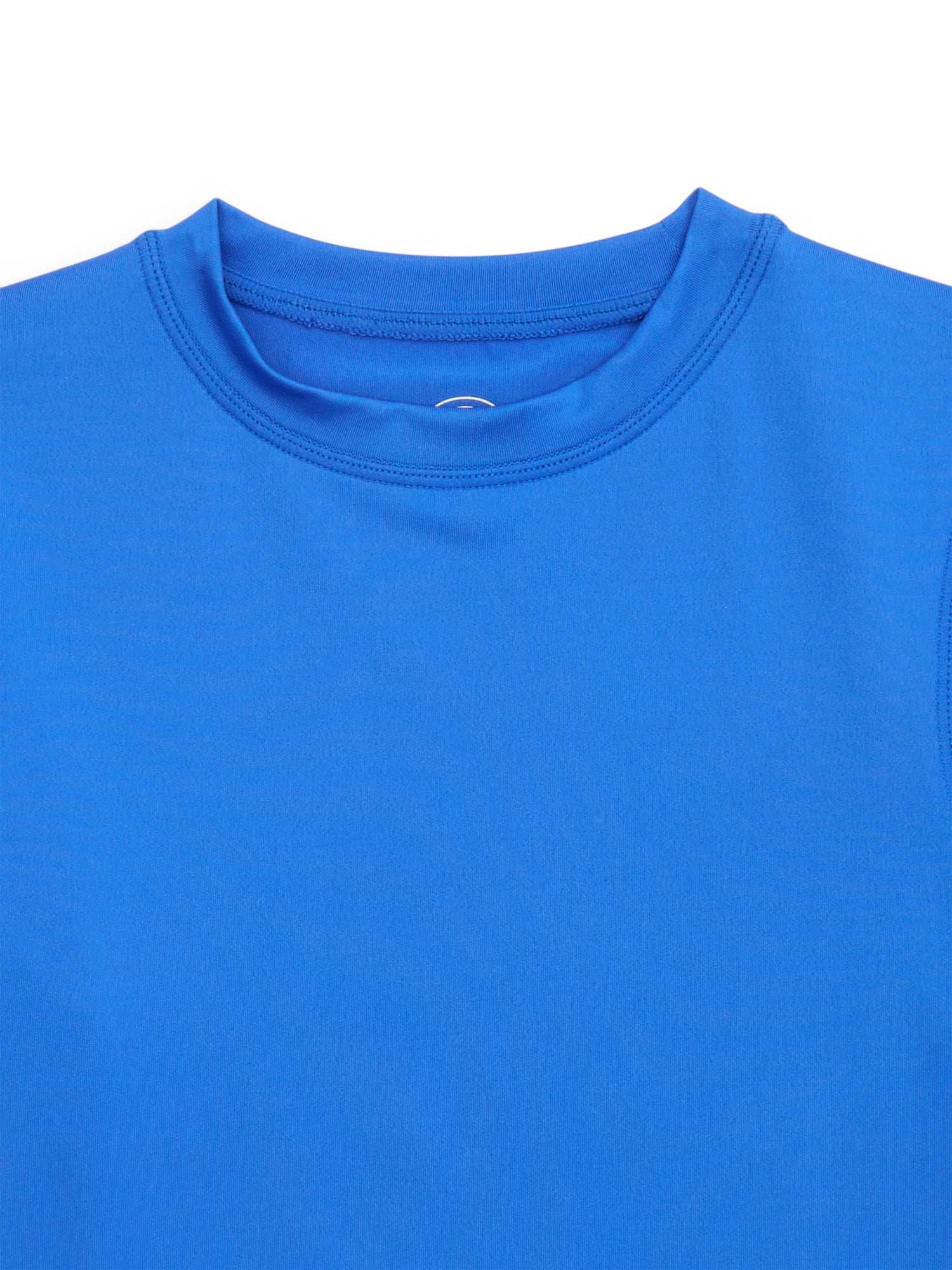 Wonder Nation Boys Everyday Swim Rash Guard with UPF50+, Sizes 4-18 & Husky