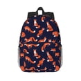 thumbnail image 1 of Easygdp Foxes In Different Poses Mochila Ligera de 15 Pulgadas para Estudiantes, Mochila Cómoda para la Escuela y Viajes, Correas Ajustables, 1 of 6