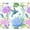 A04, variant on Vintage Mushroom Leaf Forest Drying Mat for Kitchen Absorbent Microfiber Large 18x24 Inch A01