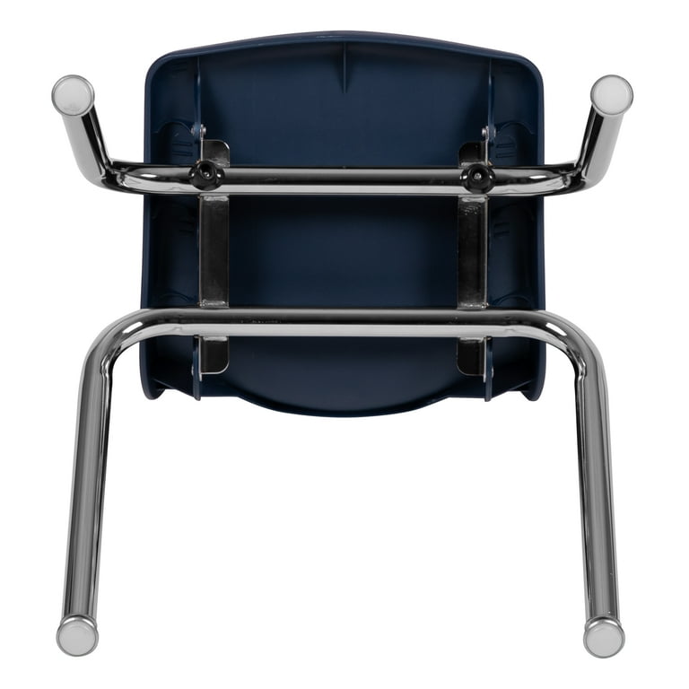 Flash Furniture Ergonomic Classroom Stackable Plastic Study Chair