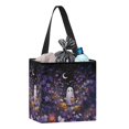 thumbnail image 2 of Xixirimido Ghost Jack-O-Lantern Daisy Car Trash Can Cute Leakproof Car Garbage Bag Hanging Trash Bin Automotive Garbage Cans Organizer for Back/Front Seat/Console Halloween Car Decor, 2 of 8