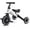 White, variant on XJD 5 in 1 Toddler Bike for 1-4 Years Old Boy Girl Tricycles for Toddlers Kids Trikes for Balance Training Baby Bike Infant Trike