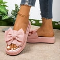 thumbnail image 4 of ATENAR Women Sandals Outdoor Comfortable Sandals for Women Slide Shoes Women Pink 9.5, 4 of 9