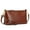Dark Brown, variant on Kattee Leather Crossbody Bags for Women Trendy, Small Shoulder Purses and Handbags, Clutch Wristlet Wallet with 2 Straps