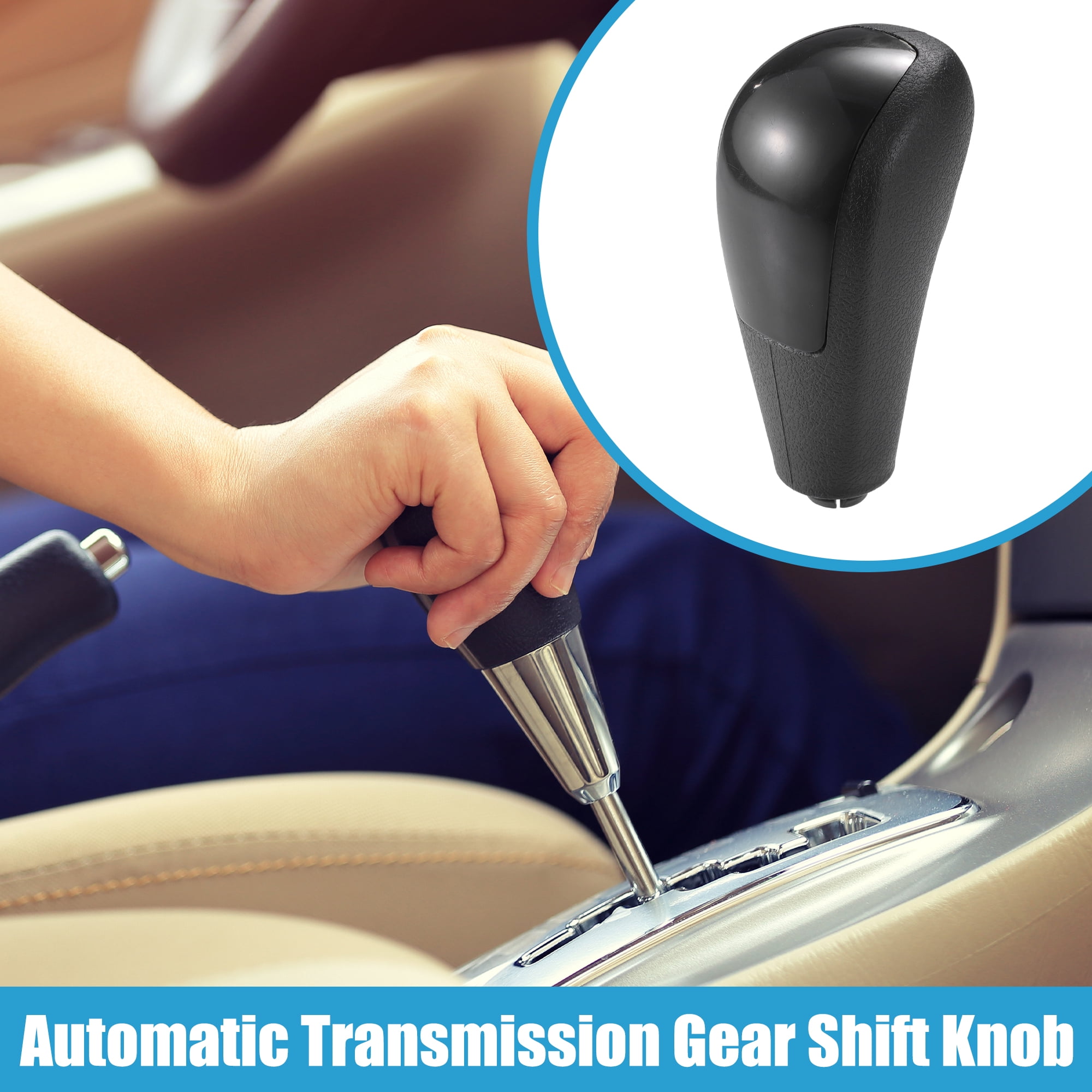 Auto Gear Shift Knob Handle with Button Automatic Transmission Shift Knob for Ford Focus 2005-2012