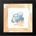 thumbnail image 2 of Swinford, Charles 12x12 Black Modern Framed Museum Art Print Titled - Charlies Cement Mixer, 2 of 5