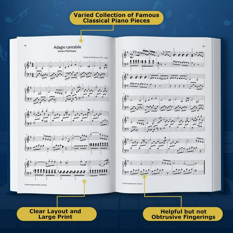 classical-piano-masterpieces-piano-sheet-music-book-with-65-pieces-of-classical-music-for-intermediate-players-free-audio-paperback-walmart-com for Free Printable Classical Sheet Music For Piano Classical Piano Masterpieces. Piano Sheet Music Book with 65 Pieces of Classical Music for Intermediate Players (+Free Audio) (Paperback) - Walmart.com for Free Printable Classical Sheet Music For Piano