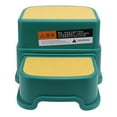 thumbnail image 1 of Toddler Step Stool, Children's Footstool Smoother Edges  For Toilets Green,Pink, 1 of 8