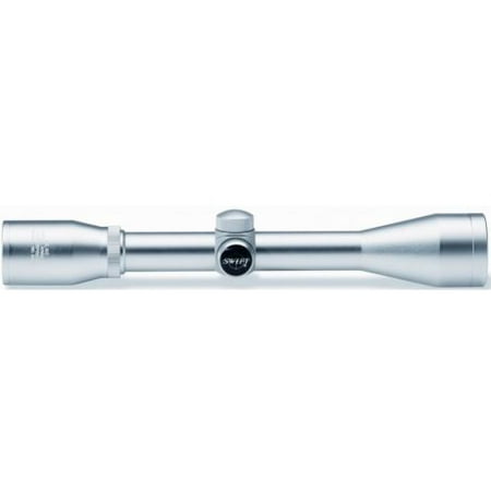 Swift 4x40mm Wide Angle Quadraplex Reticle Riflescope, Silver -