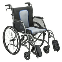 Drive Medical AeroFly Ultralight Wheelchair, Matte Gray
