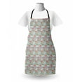 thumbnail image 3 of Leaves Apron, Pastel Colored Fall Tree Foliage Falling Leaves in the Autumn Season Themed Print, Unisex Kitchen Bib with Adjustable Neck for Cooking Gardening, Adult Size, Multicolor, by Ambesonne, 3 of 4