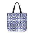 thumbnail image 1 of Fotbe Porcelain Chinaware Bolsa Tote con Estampado para Mujer, Bolsos con Cremallera, Bolsa de Hombro Casual de Gran Capacidad con Bolsillos Internos, 1 of 7